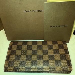 Louis Vuitton Damier Portefeiulle Brazza Long Wallet